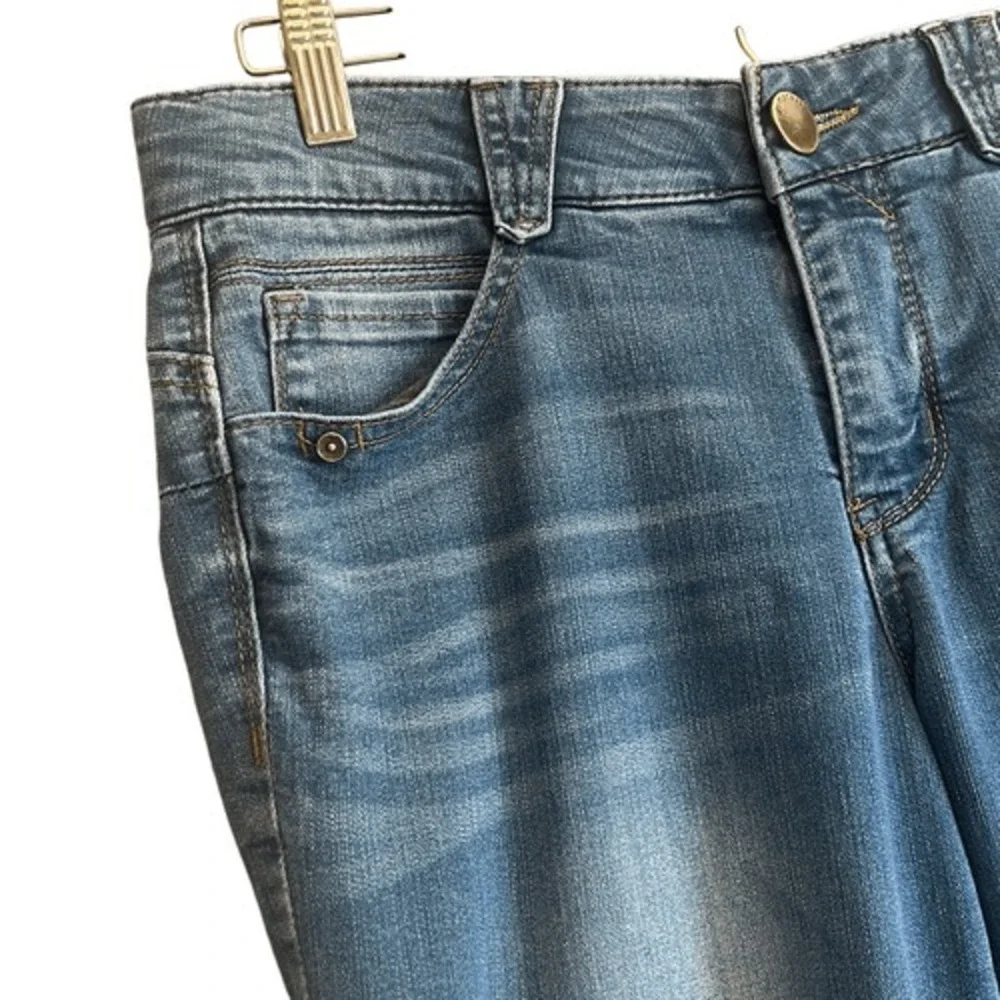 Slim Fit Denim Jeans‎ Comfort Stretch Casual Everyday Style